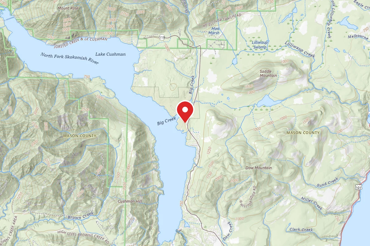 Skokomish Park at Lake Cushman