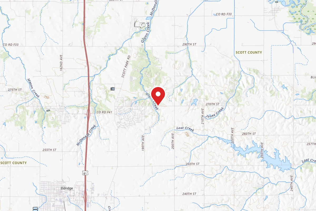Scott County Park- South East Corner Campground