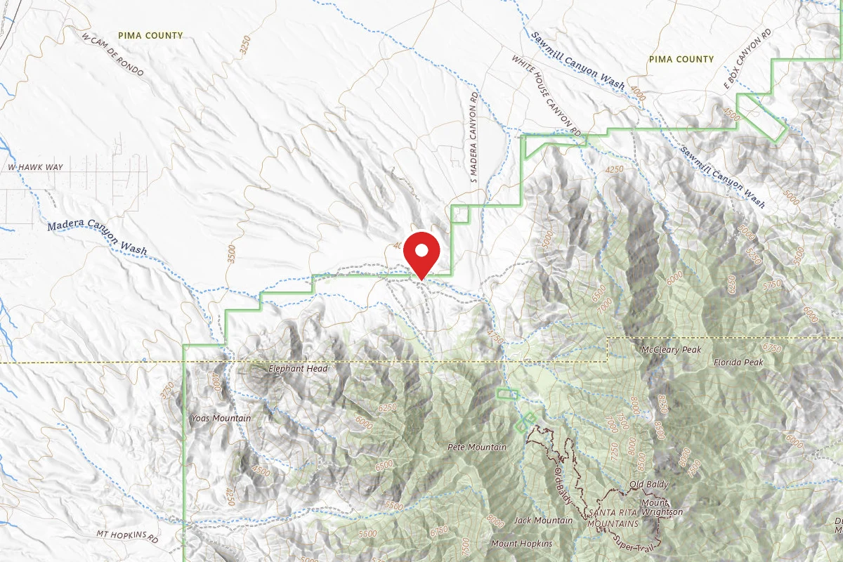 Proctor Rd. Dispersed by Madera Canyon