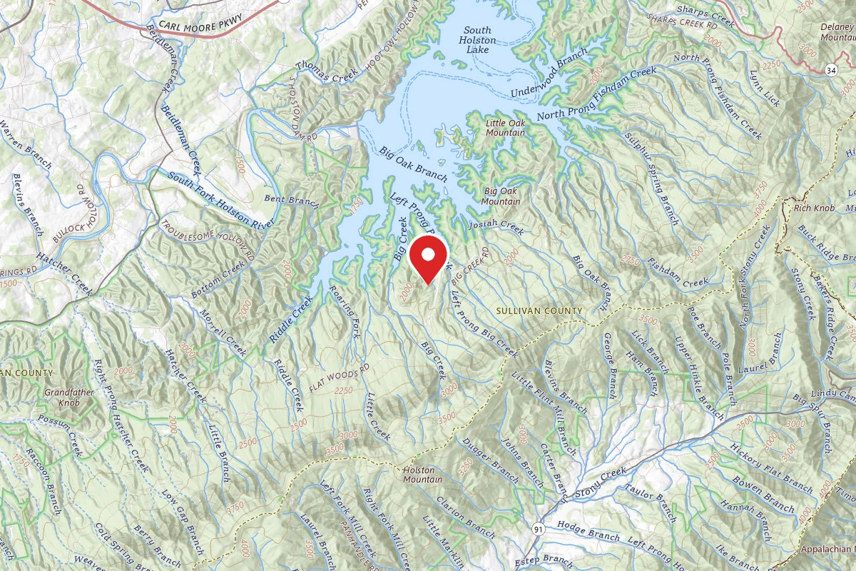 Holston Mountain Area