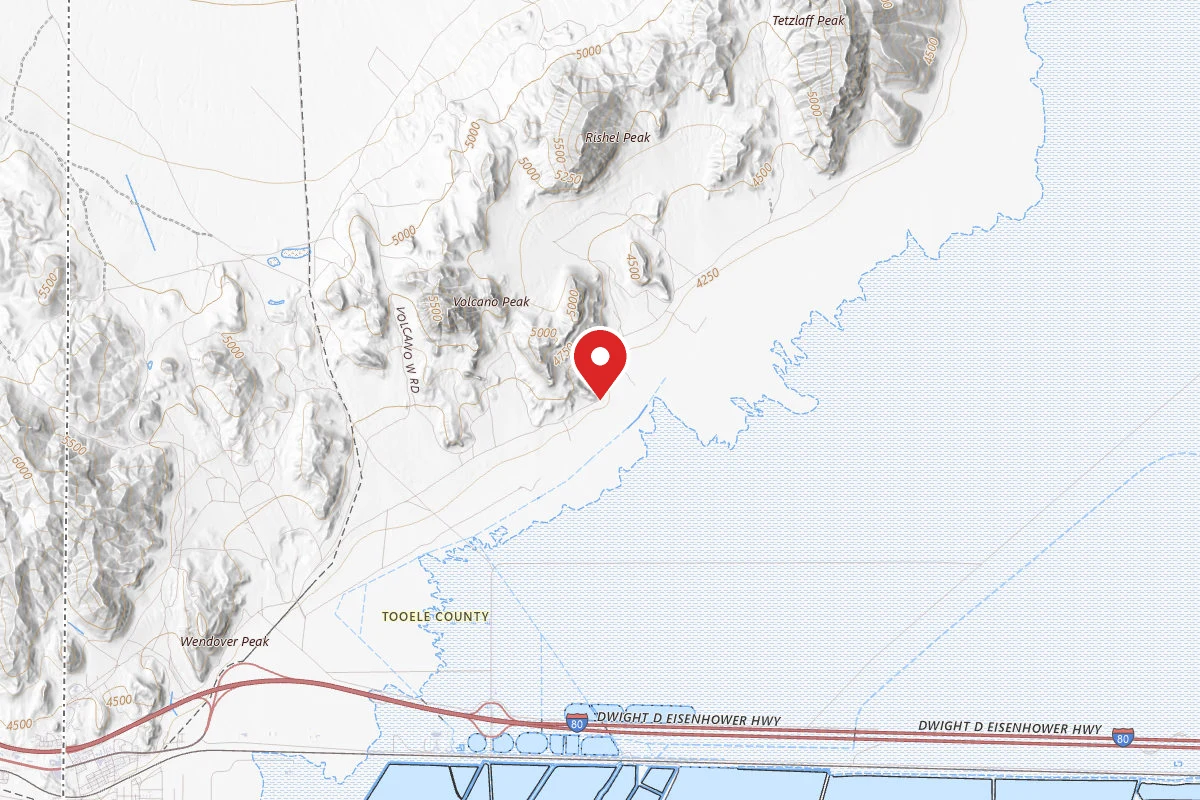 BLM by Salt Flats - Dispersed Site