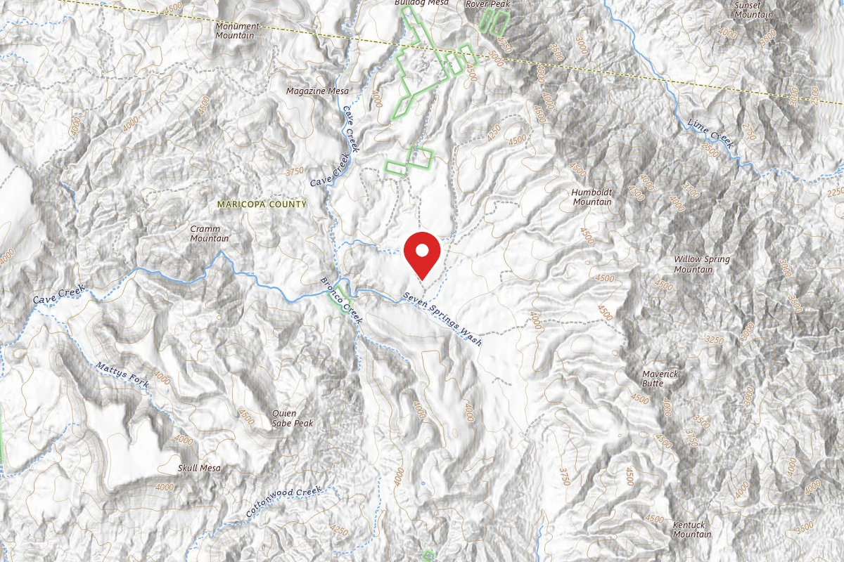 SRV Road 254 - Dispersed Site