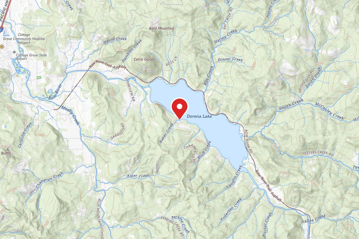 Baker Bay Campgrounds & Marina - a Lane County Park
