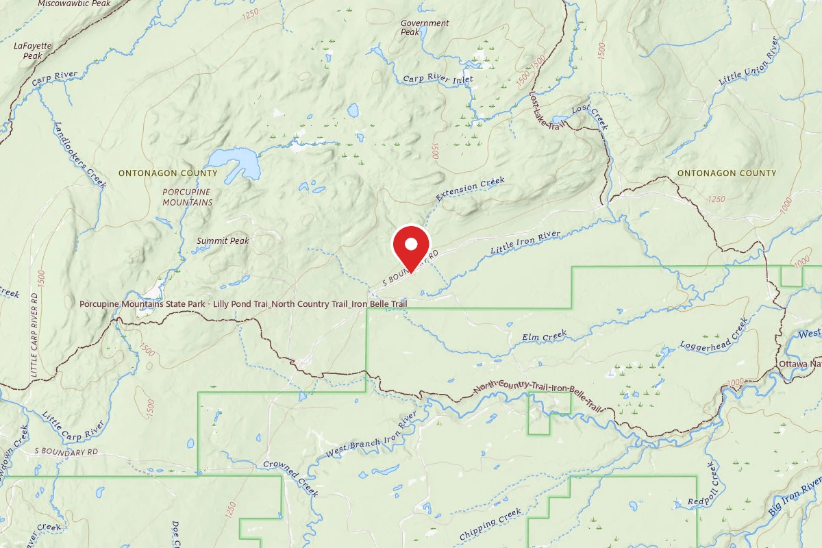 Porcupine Mountains-White Pine Rustic Outpost Camp