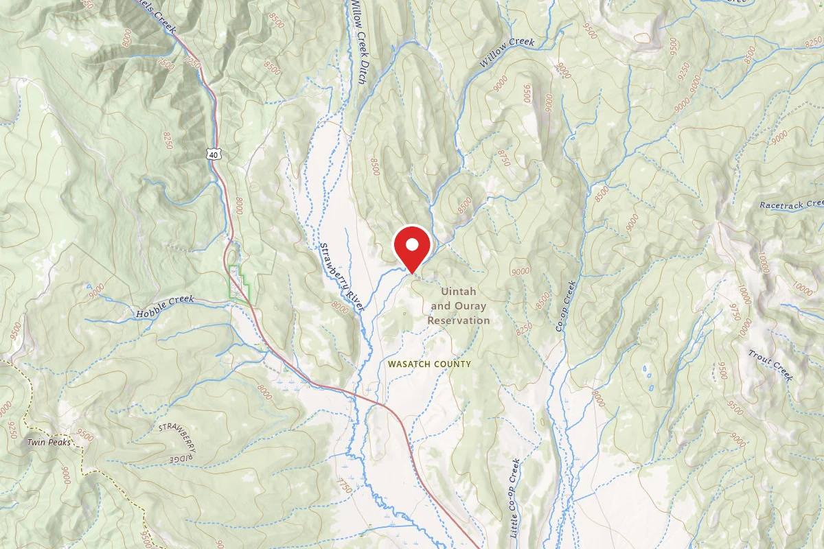 Uinta NF Road 736 - Dispersed Camping