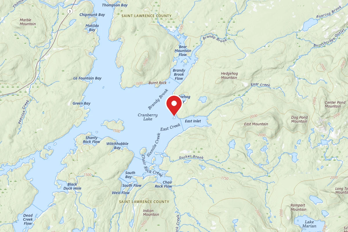 Cranberry Lake Backcountry Sites