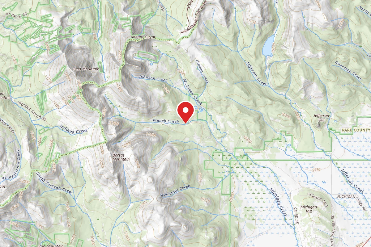 French Pass Trail Dispersed
