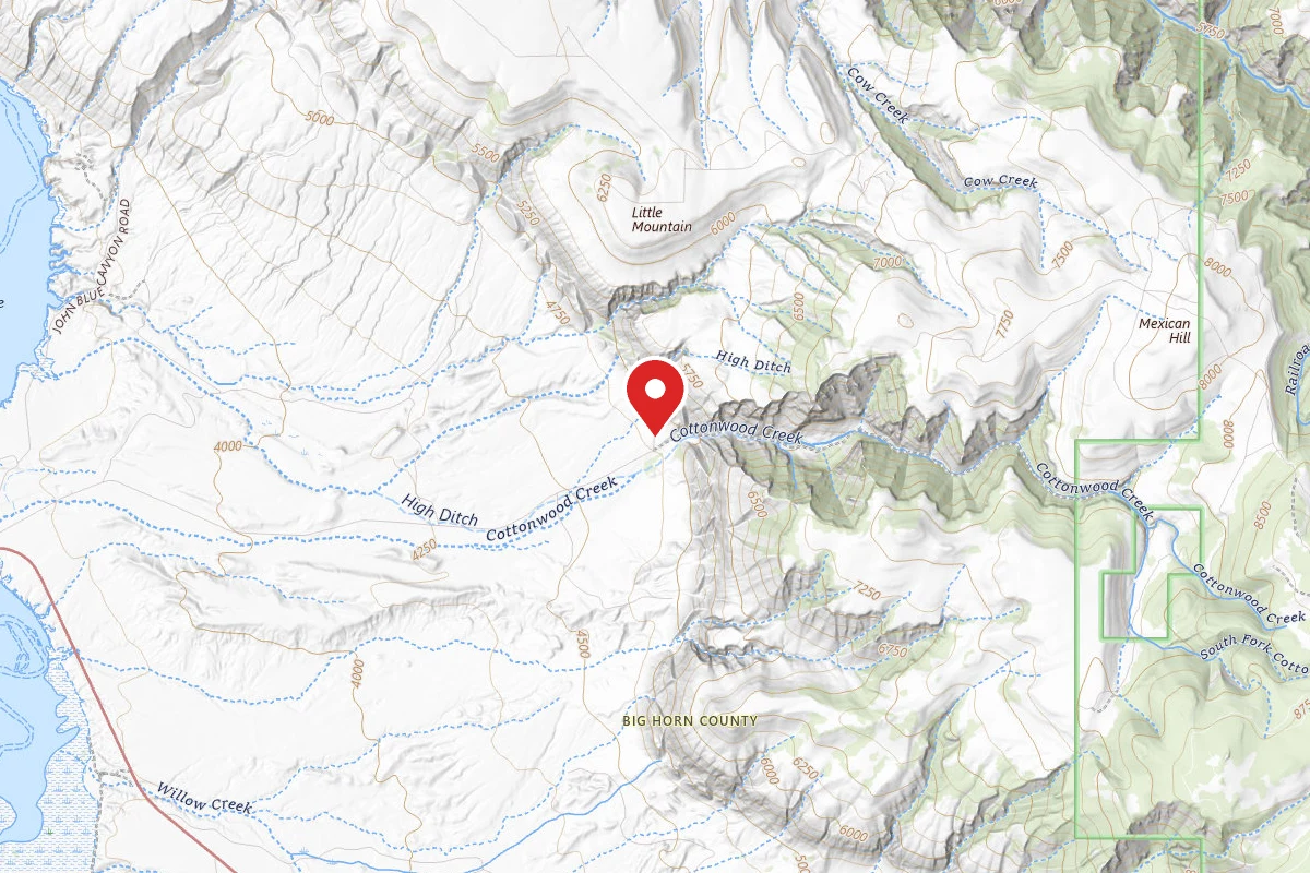 Cottonwood Creek Trailhead/campground