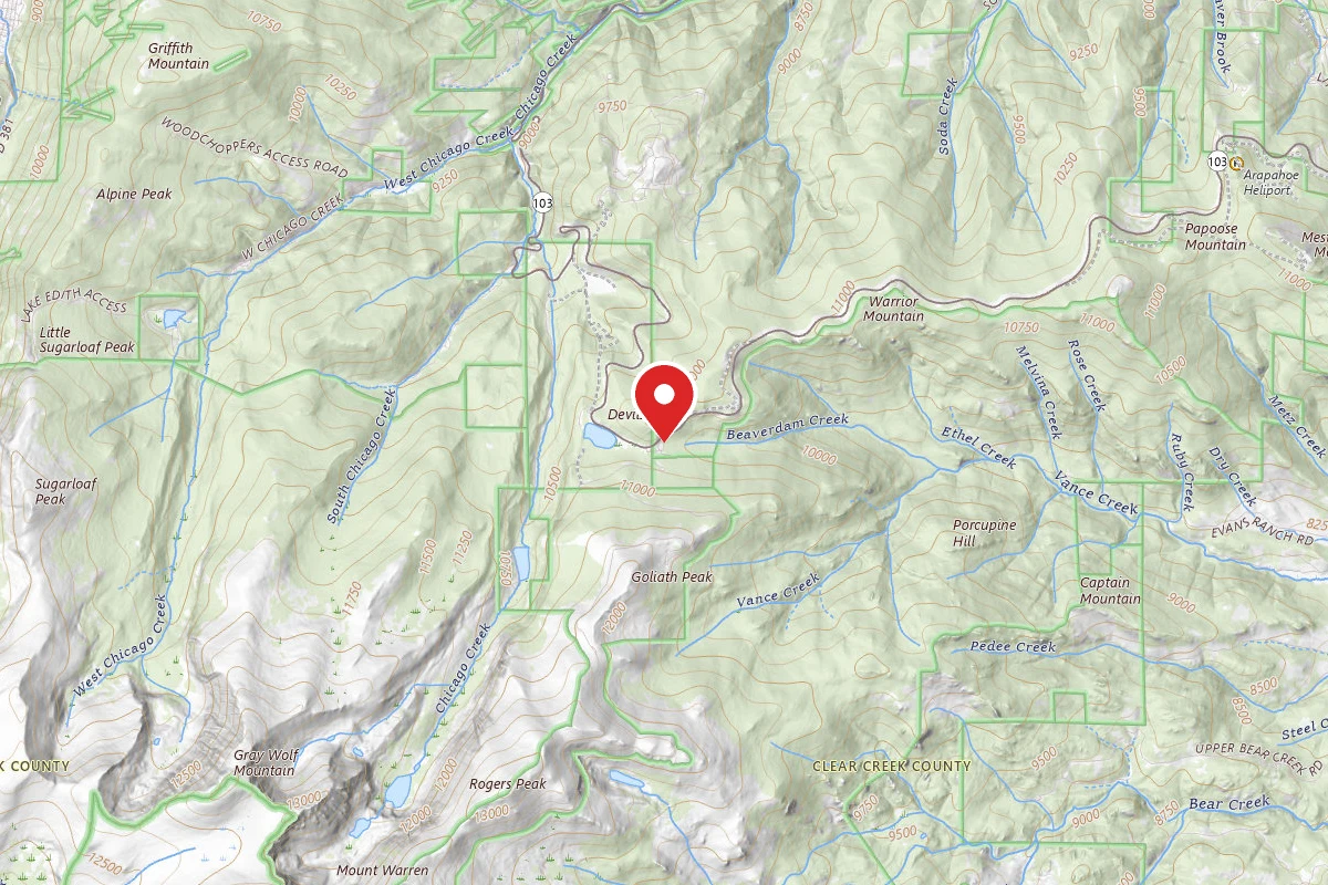 Captain Mountain Trailhead