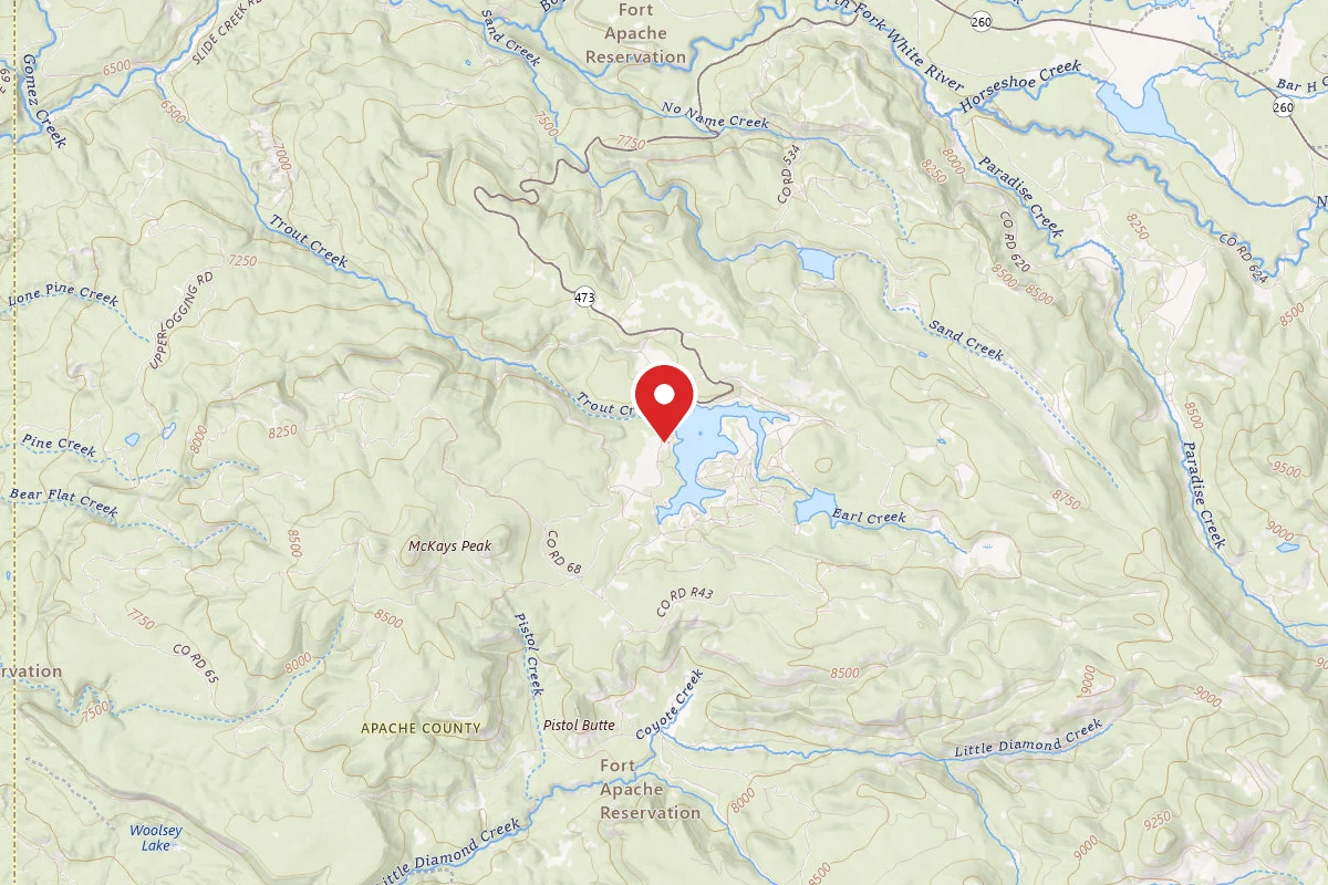 Hawley Lake Apache Indian Res