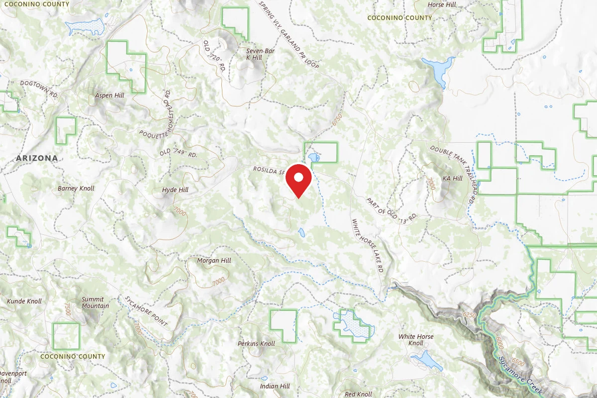 Dispersed Campground Near Williams AZ