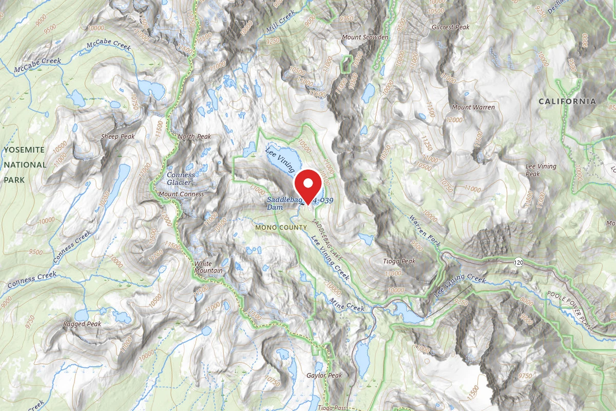 Saddlebag Lake Campground