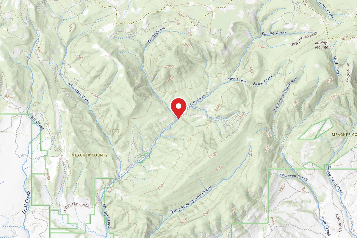 Basin CR Dispersed Campground