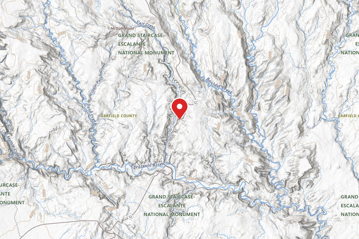 Lower Calf Creek Falls Area - Dispersed