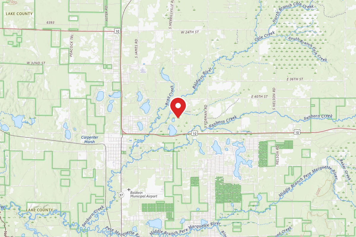 Leverentz Lake State Forest Campground