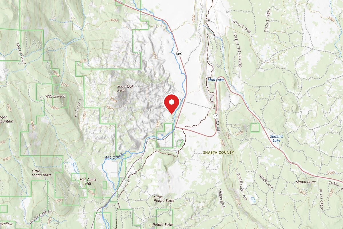 Hat Creek Dispersed