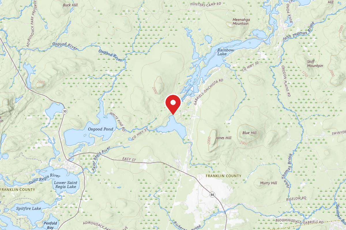 Jones Pond NYSDEC Primitive Campsites