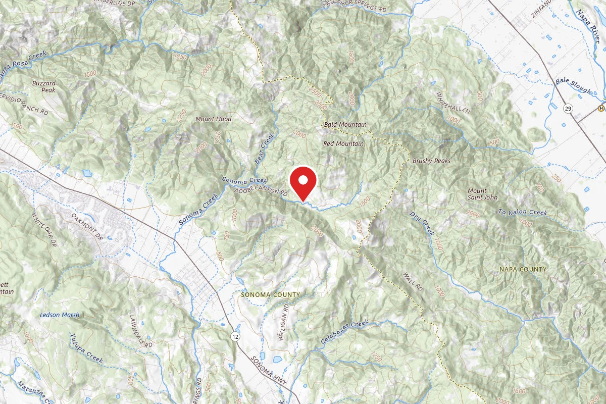 Sugarloaf Ridge State Park (operated by the Sonoma Ecology Center)