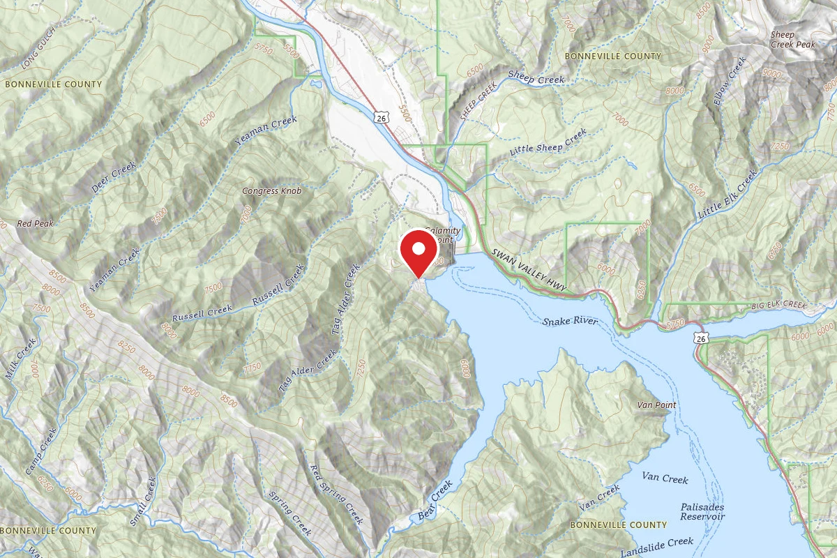 Targhee National Forest Calamity Campground