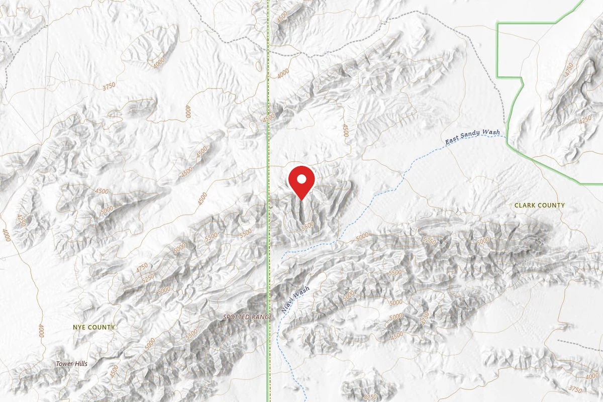 BLM Dispersed Camping near Indian Springs