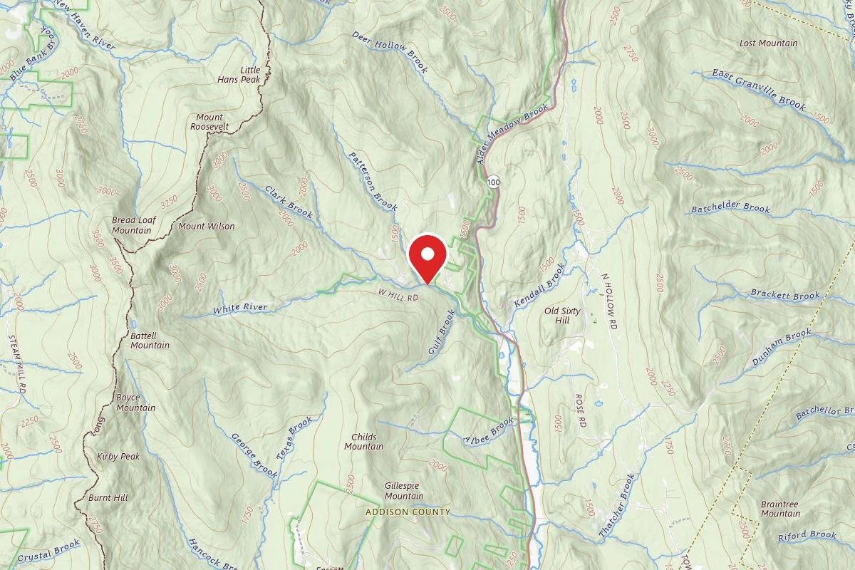 White River & Gulf Brook