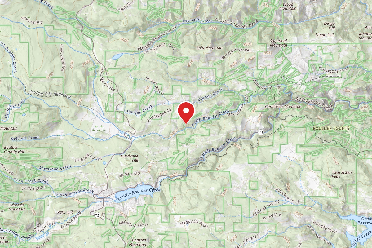 N Boulder Creek Dispersed Camping