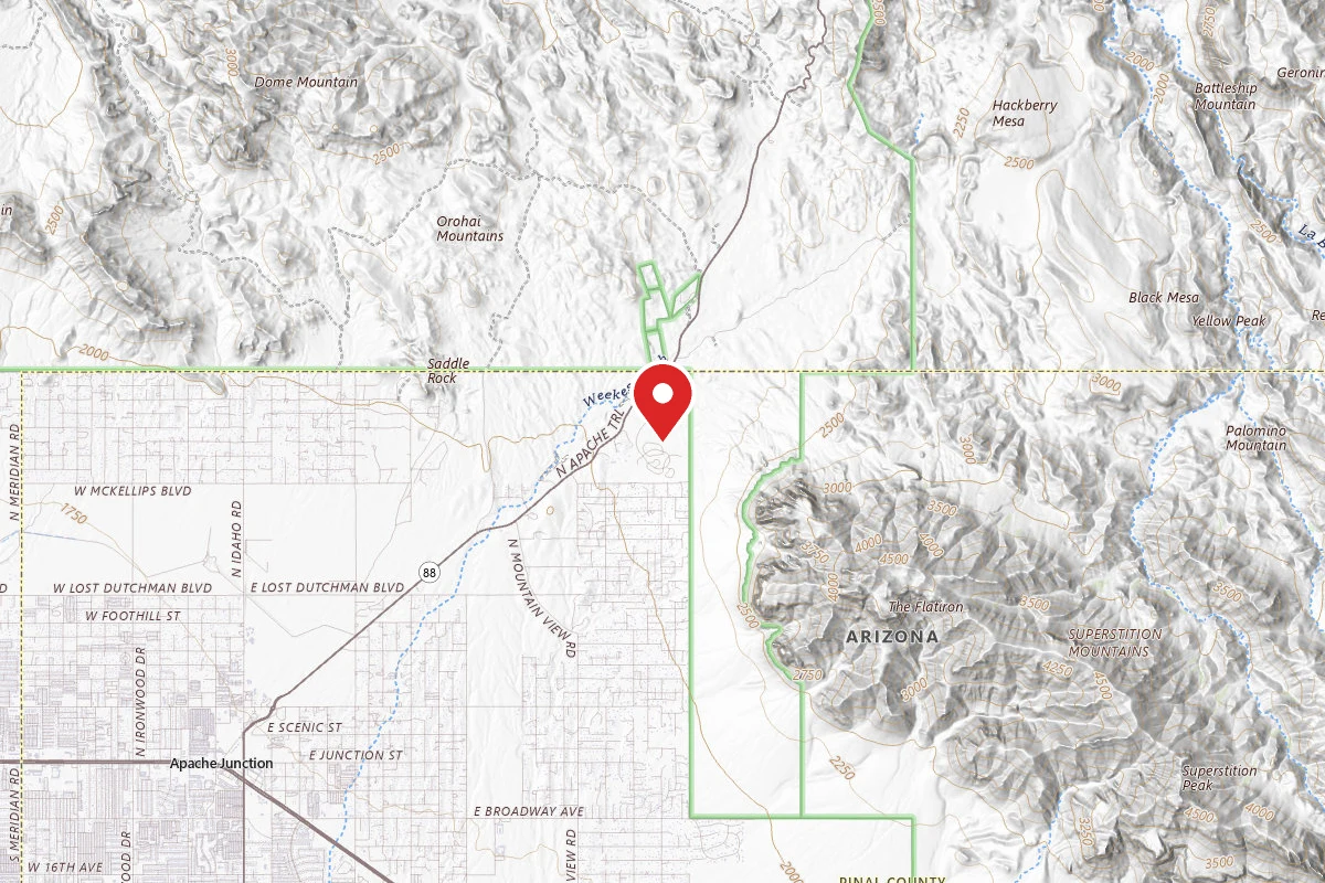 Lost Dutchman State Park Campground