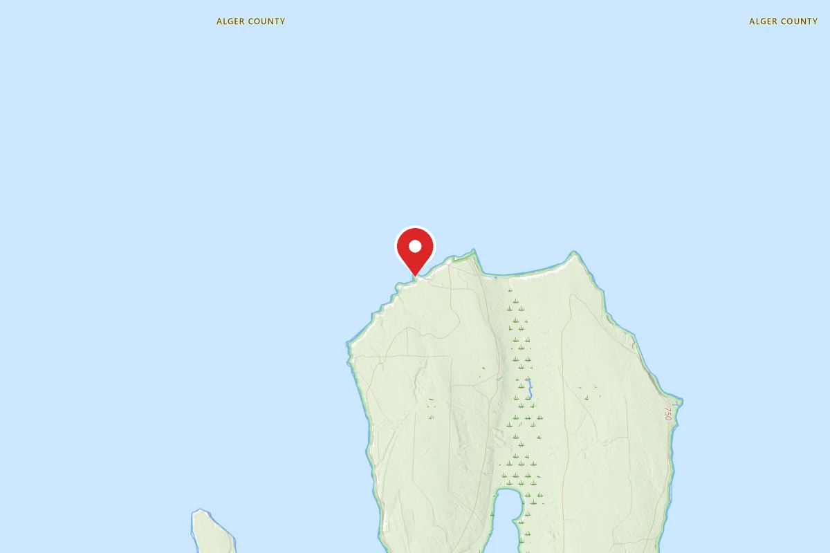 Preservation Point Campsite on Grand Island