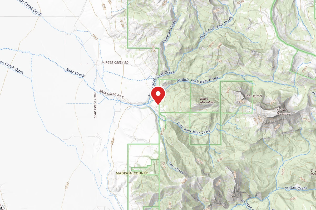 Beaverhead National Forest Bear Creek Campground and Picnic Area