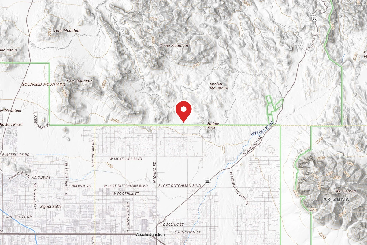 Bulldog Canyon Dispersed Camping - South Entrance