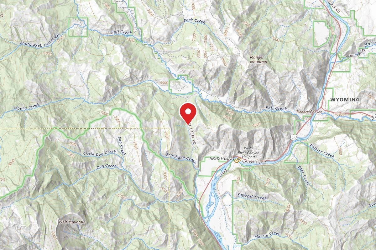 Fall Creek Road - Dispersed