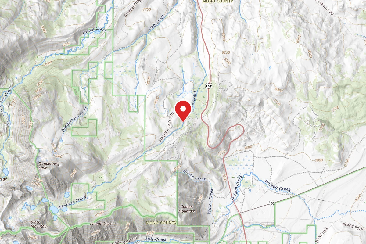 Virginia Lake Rd. Boondocking