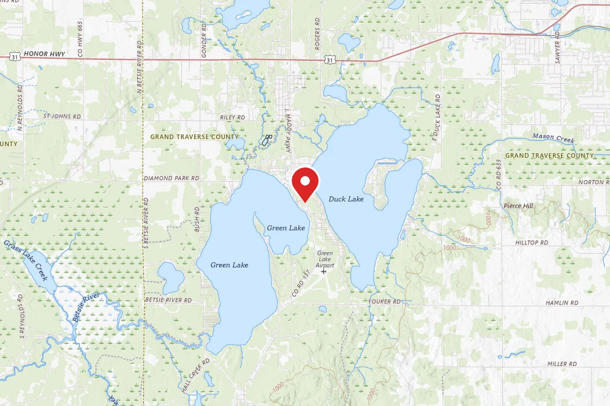 Green Lake Rustic North - Interlochen State Park