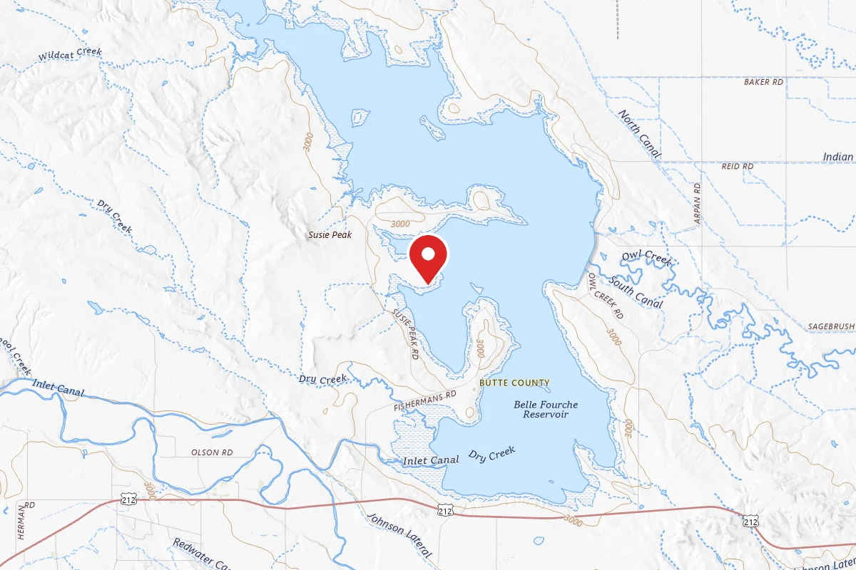 Belle Fourche Reservoir Dispersed Camping