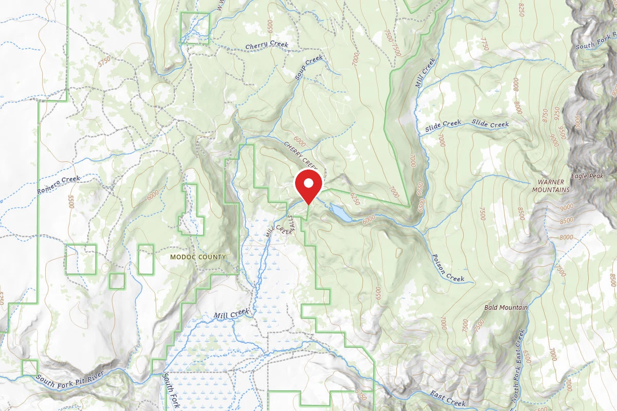 Mill Creek Falls Campground
