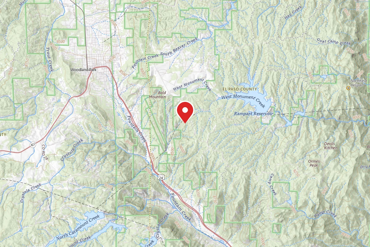 Rampart Range Road - Dispersed Camping
