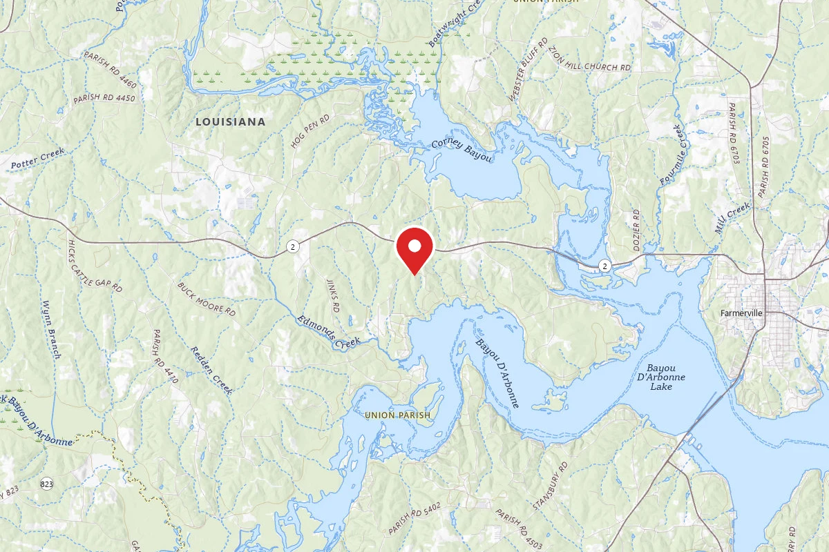 Tentrr State Park Site - Louisiana Lake D'Arbonne State - Park Site H - Double Camp