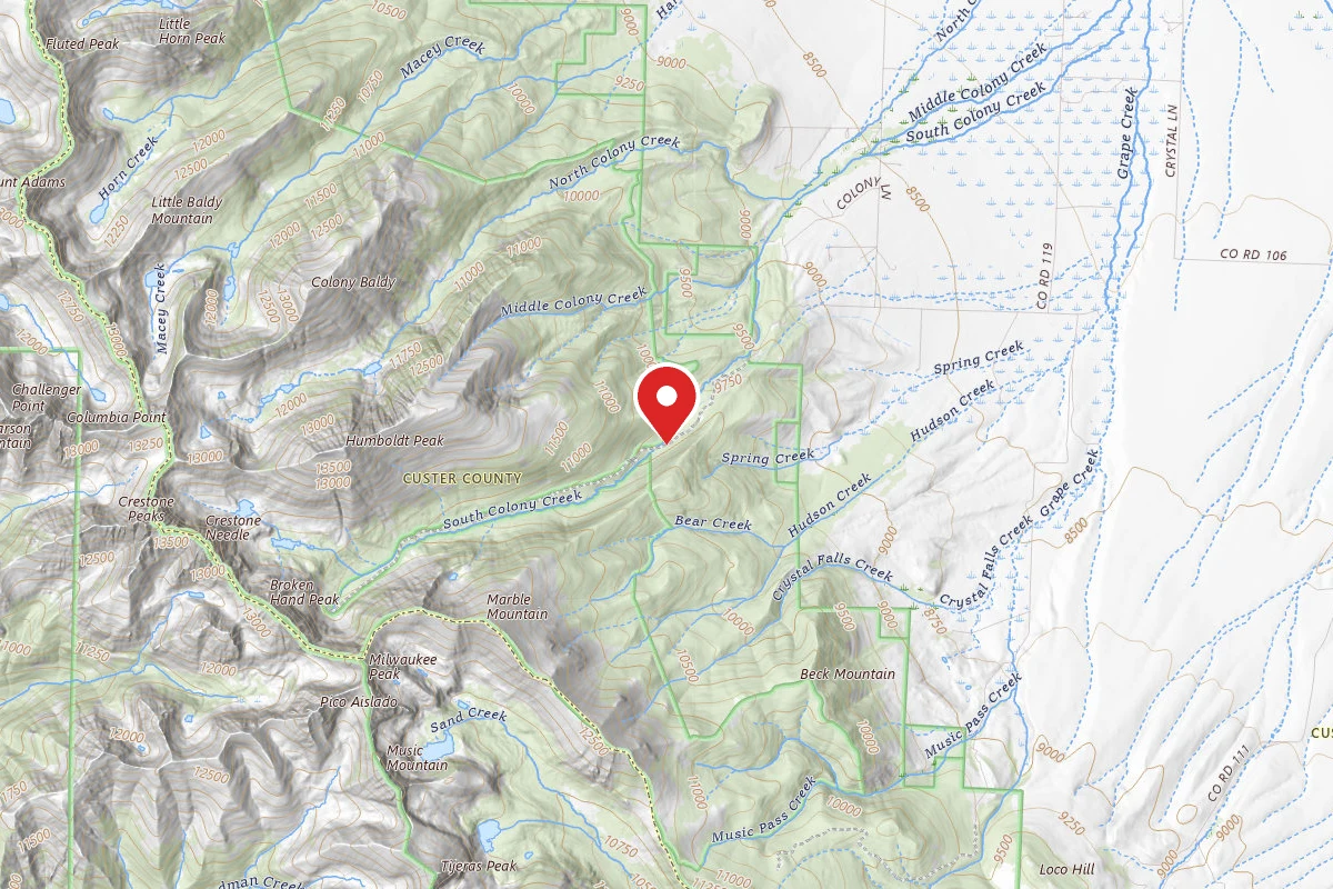 South Colony Basin