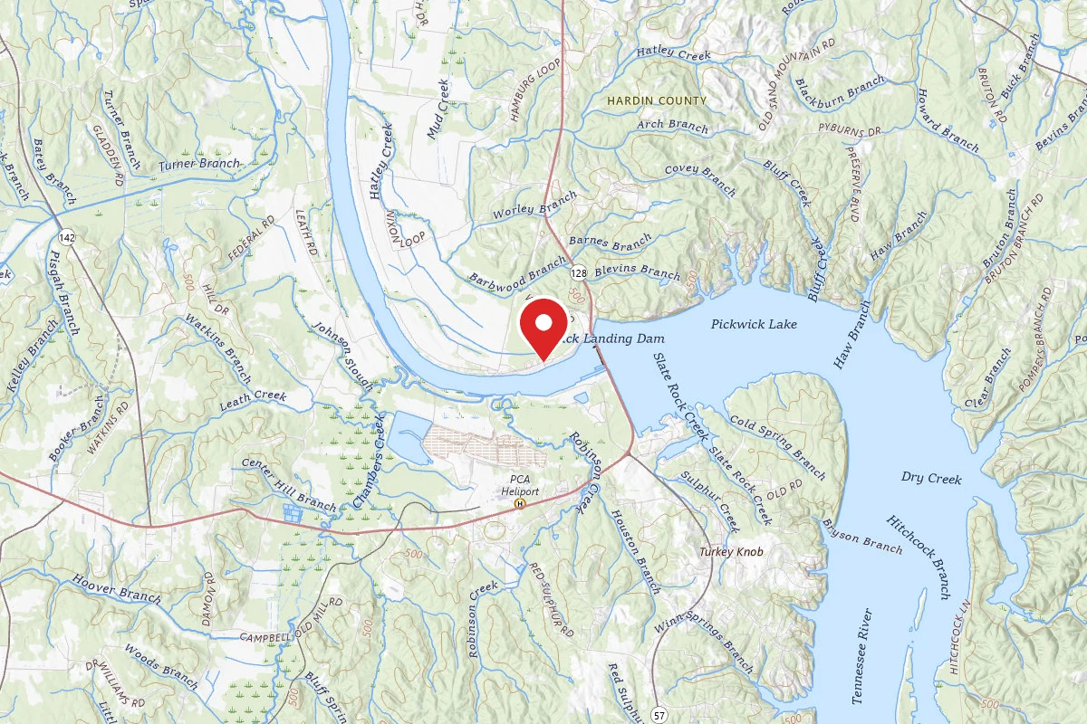 Pickwick Dam Tailwater Campground