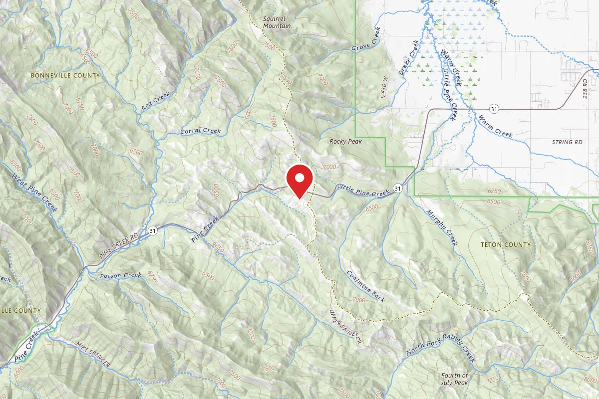 Pine Creek Pass Dispersed Camping