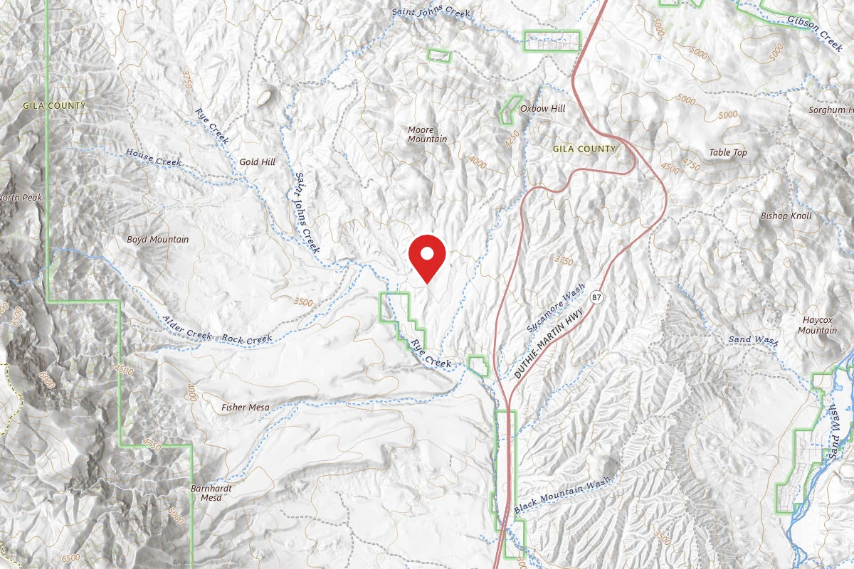 FR414 Dispersed Camp Site