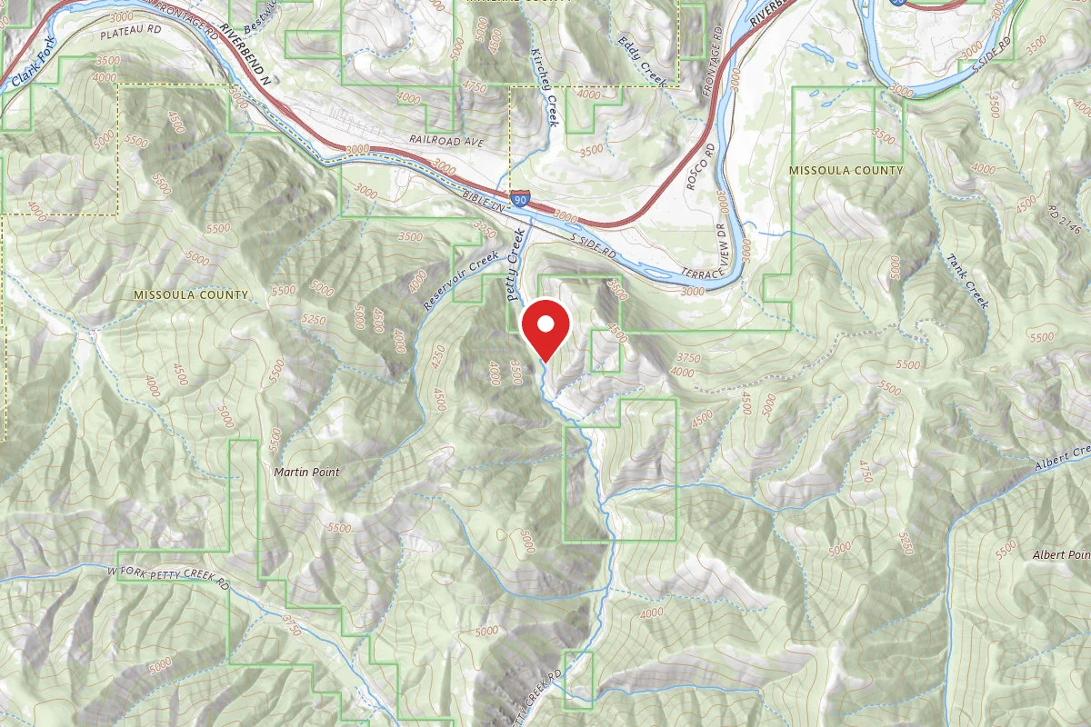 Petty Creek Road Dispersed Camping
