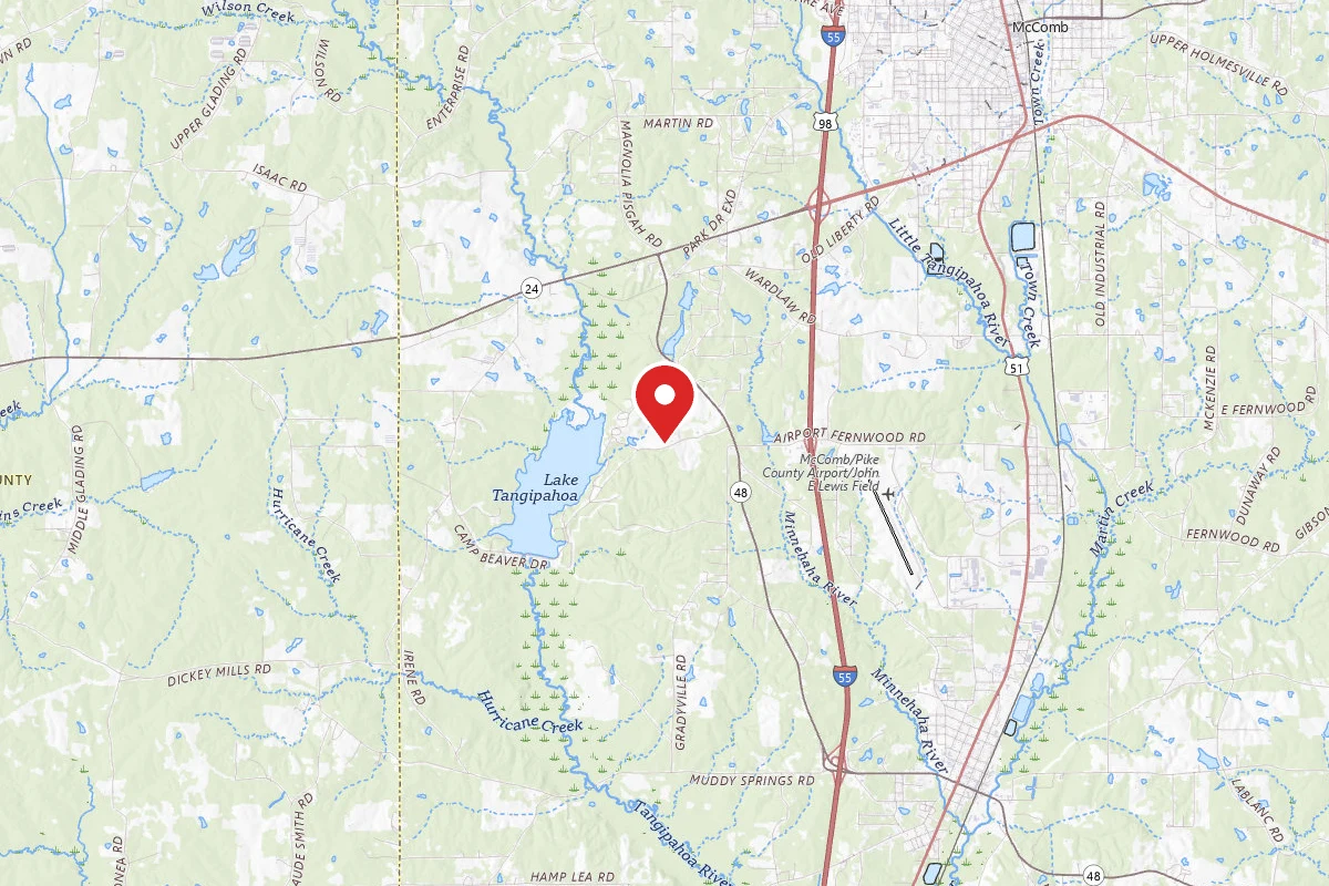 Tentrr State Park Site - Mississippi Percy Quin State Park - Eastview Lakeview A