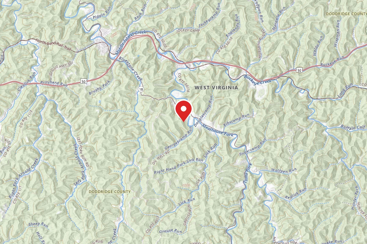 Lone Pine Campground at Dodridge County Park