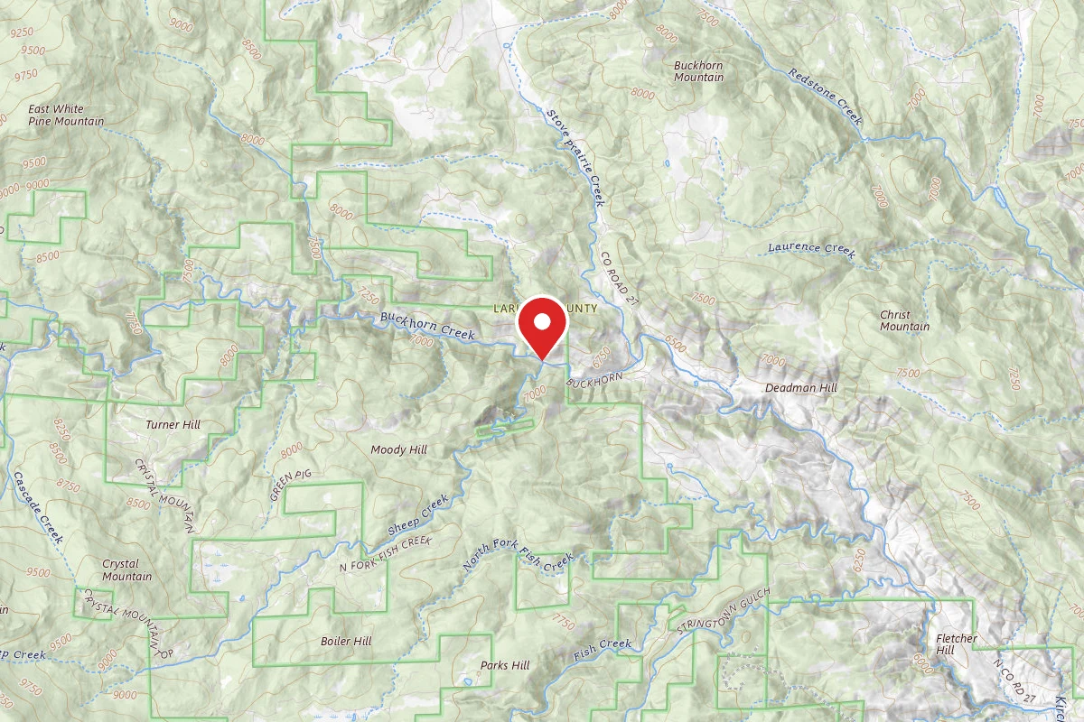Canyon Lakes Ranger District Dispersed Camping