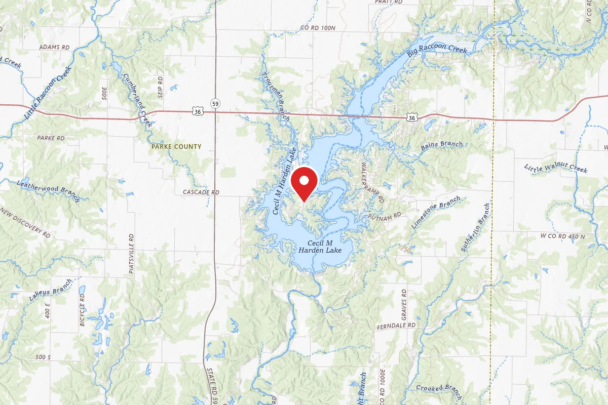 Cecil M Harden Lake Raccoon State Recreation Area