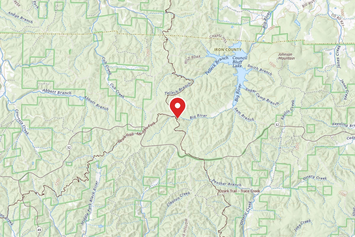 Big River Primitive Campground