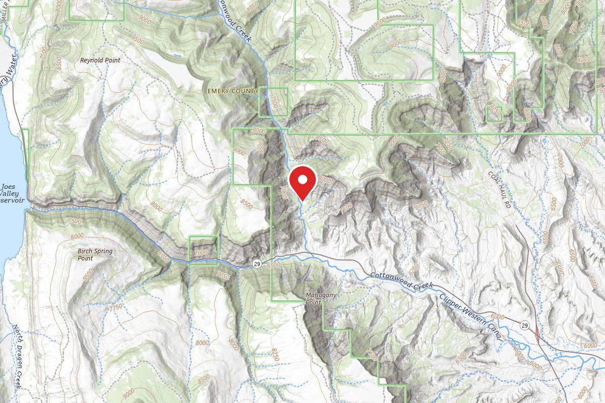 Joe's Valley Bouldering Area