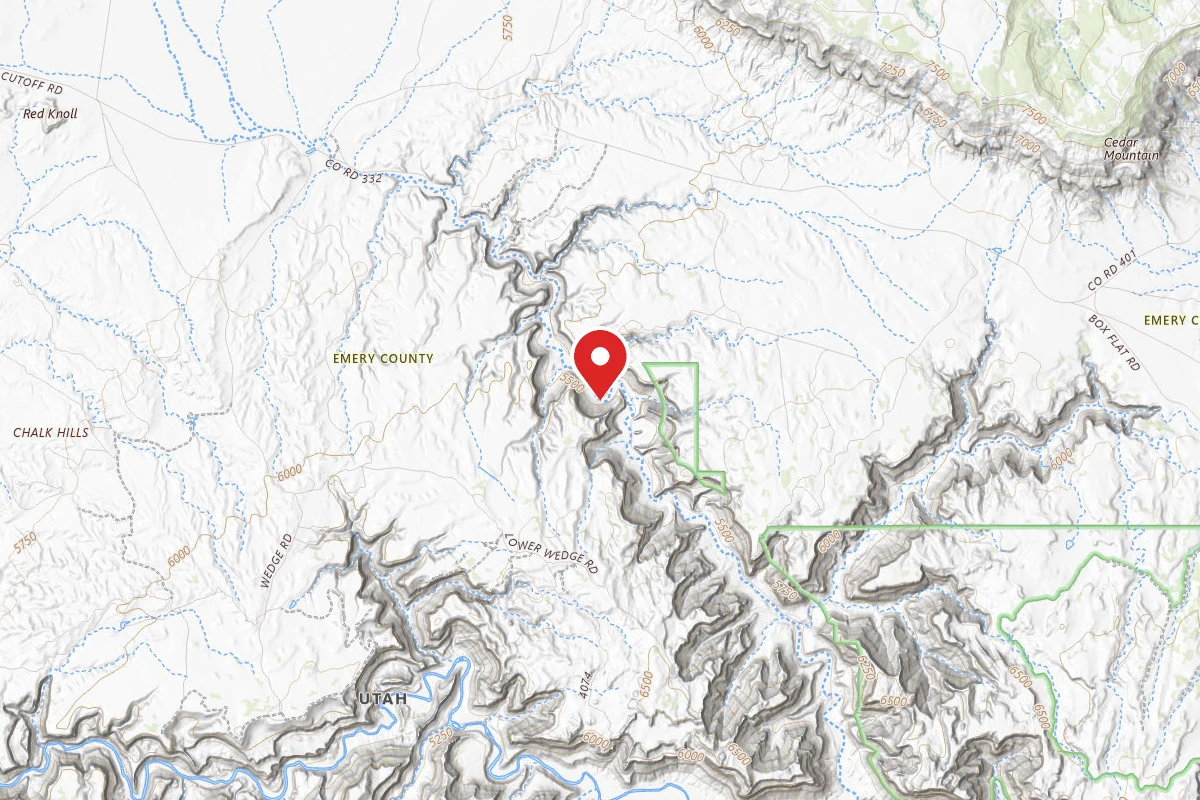 Buckhorn Draw Dispersed Campsite #16