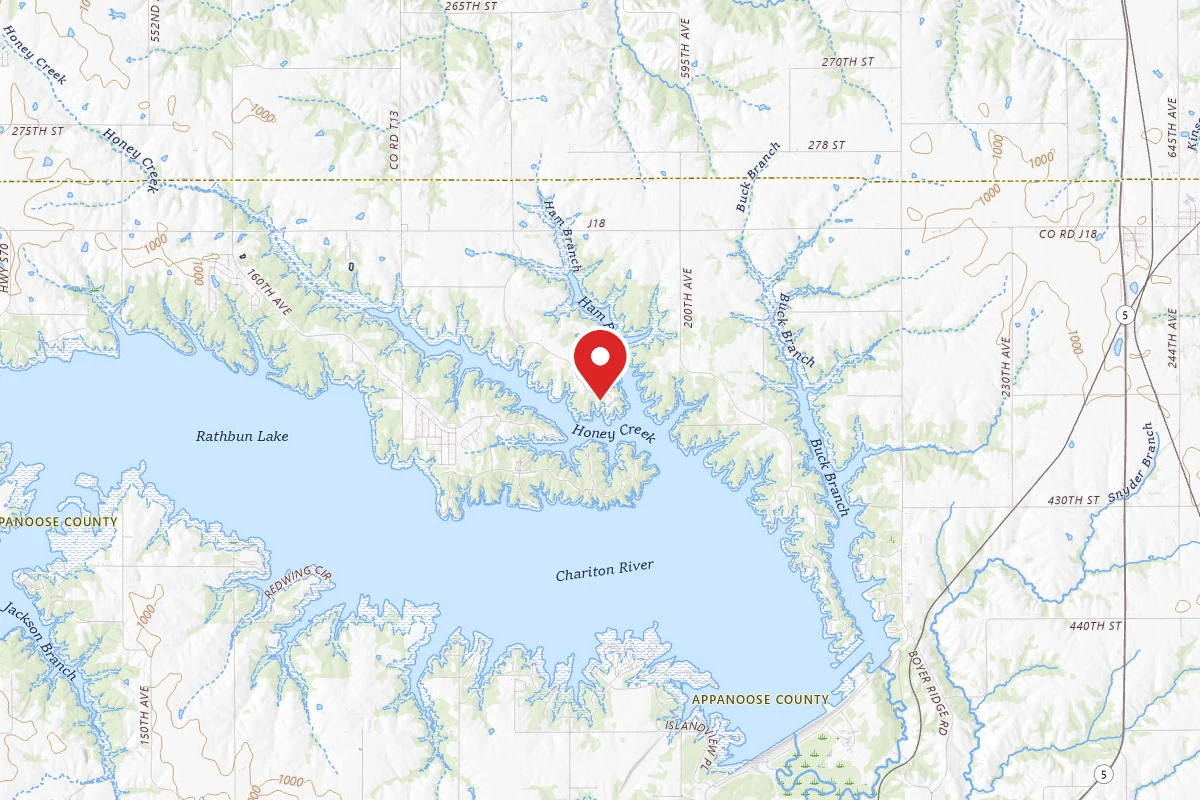 Honey Creek Resort State Park on Lake Rathbun